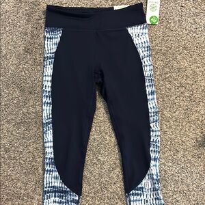 NWT Navy and White Leggings